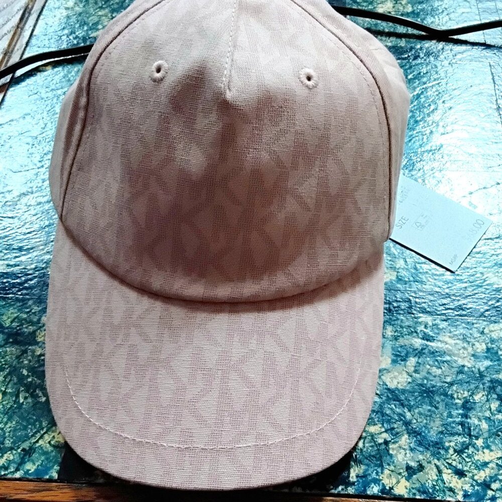 Michael Kors pink hat NWT